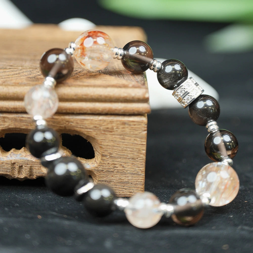 Five Elements Water Bracelet(12mm)・Calm Clarity – Advanced Energy for Inner Peace