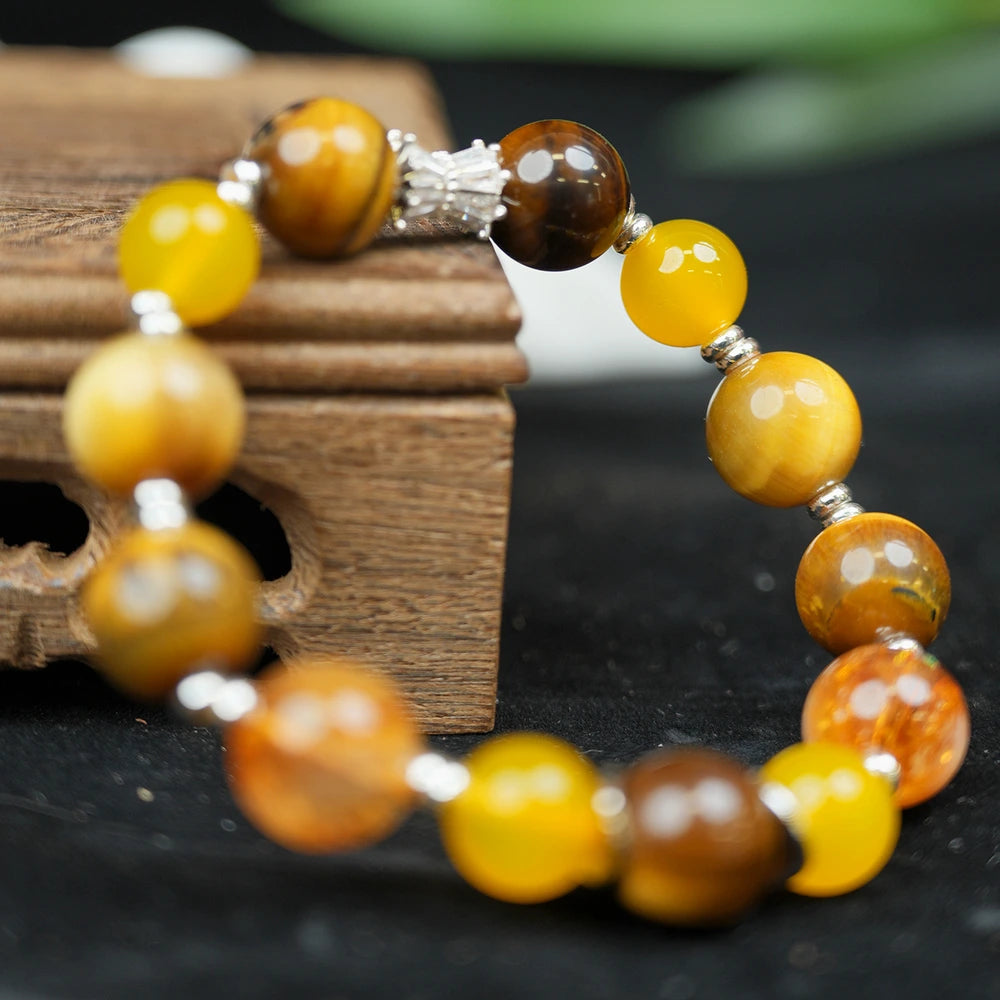Five Elements Earth Bracelet(12mm)・Grounding Stability – Advanced Energy for Security