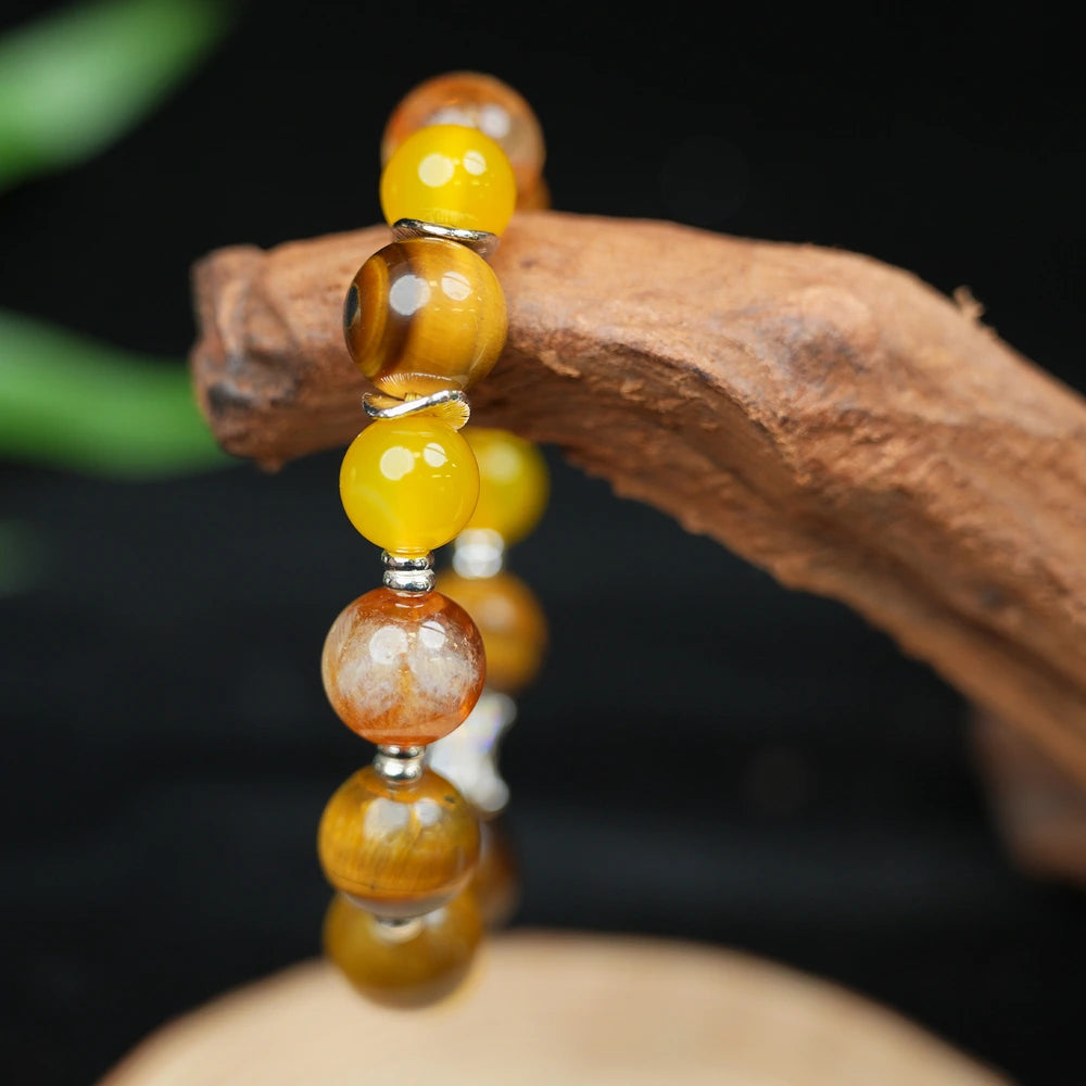 Five Elements Earth Bracelet(12mm)・Grounding Stability – Advanced Energy for Security