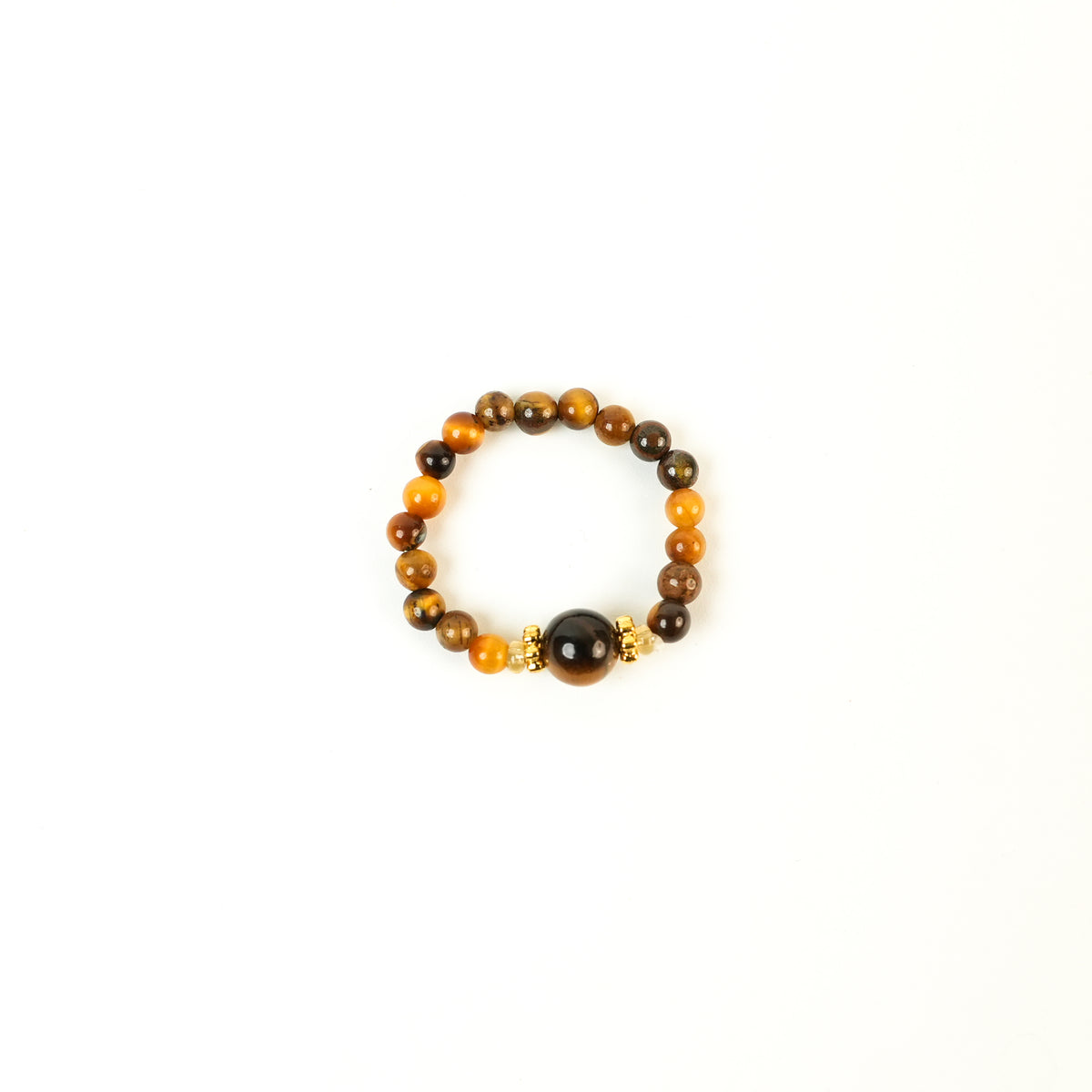 Tiger Eye Ring (3mm)