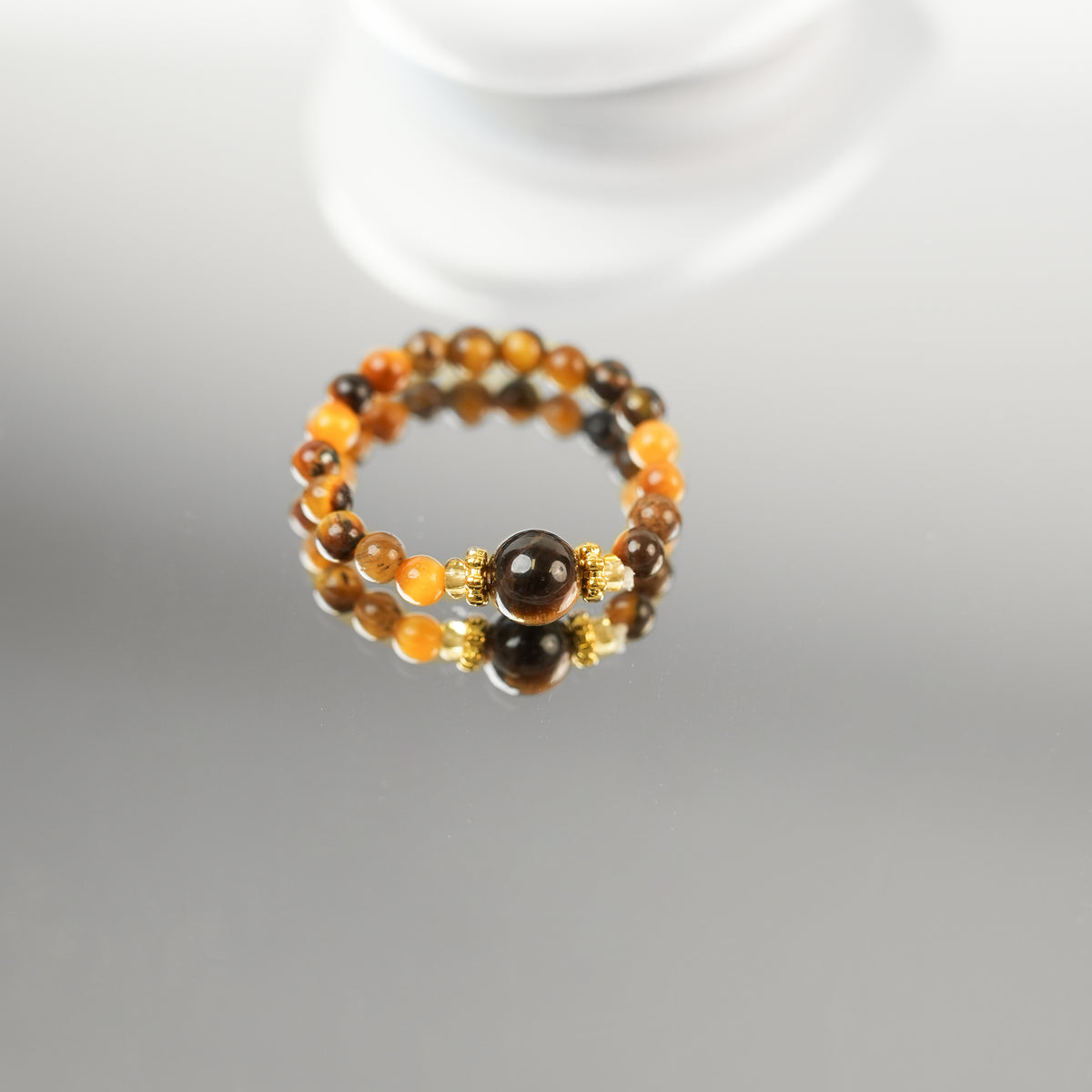 Tiger Eye Ring (3mm)