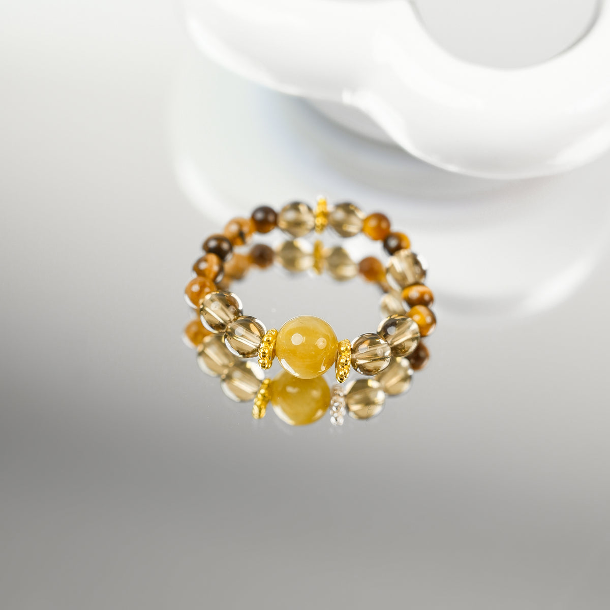 Designer Tiger Eye Ring (4mm)