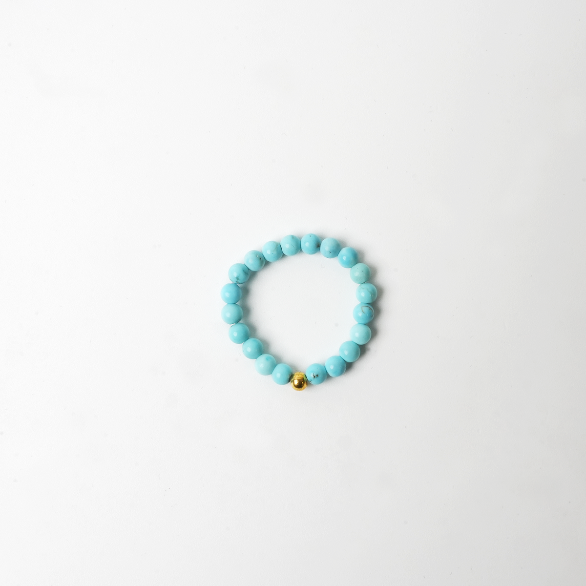 Green Turquoise Ring (3mm)