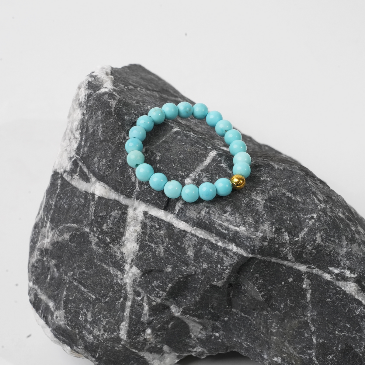 Green Turquoise Ring (3mm)