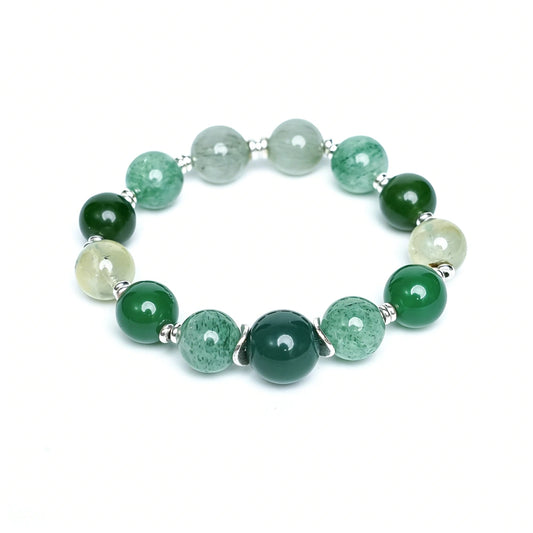 Five Elements Wood  Bracelet （12mm）・Growth Vitality – Advanced Energy for New Beginnings