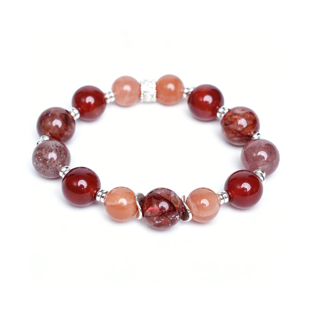 Five Elements Fire Bracelet（12mm）・Passion Glow – Advanced Energy for Confidence