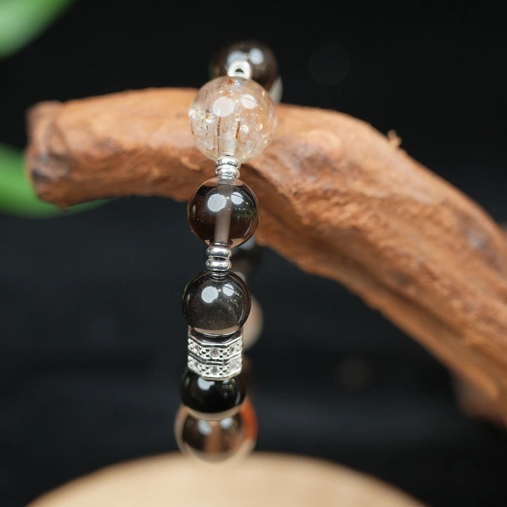 Five Elements Water Bracelet（12mm）・Calm Clarity – Advanced Energy for Inner Peace