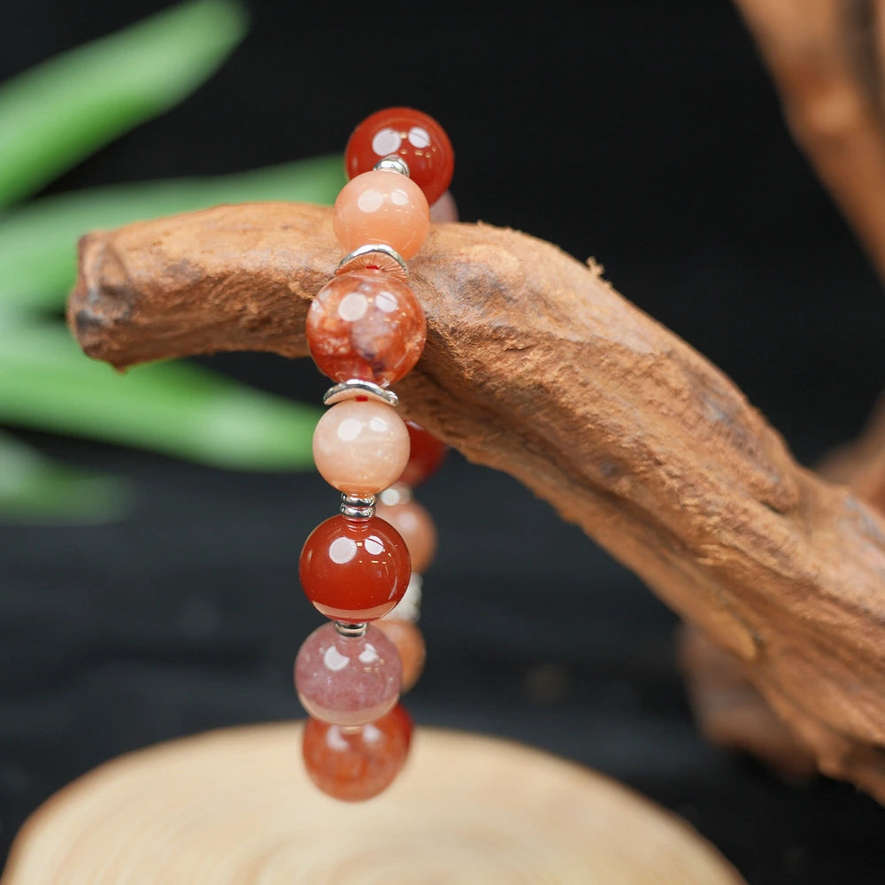 Five Elements Fire Bracelet（12mm）・Passion Glow – Advanced Energy for Confidence