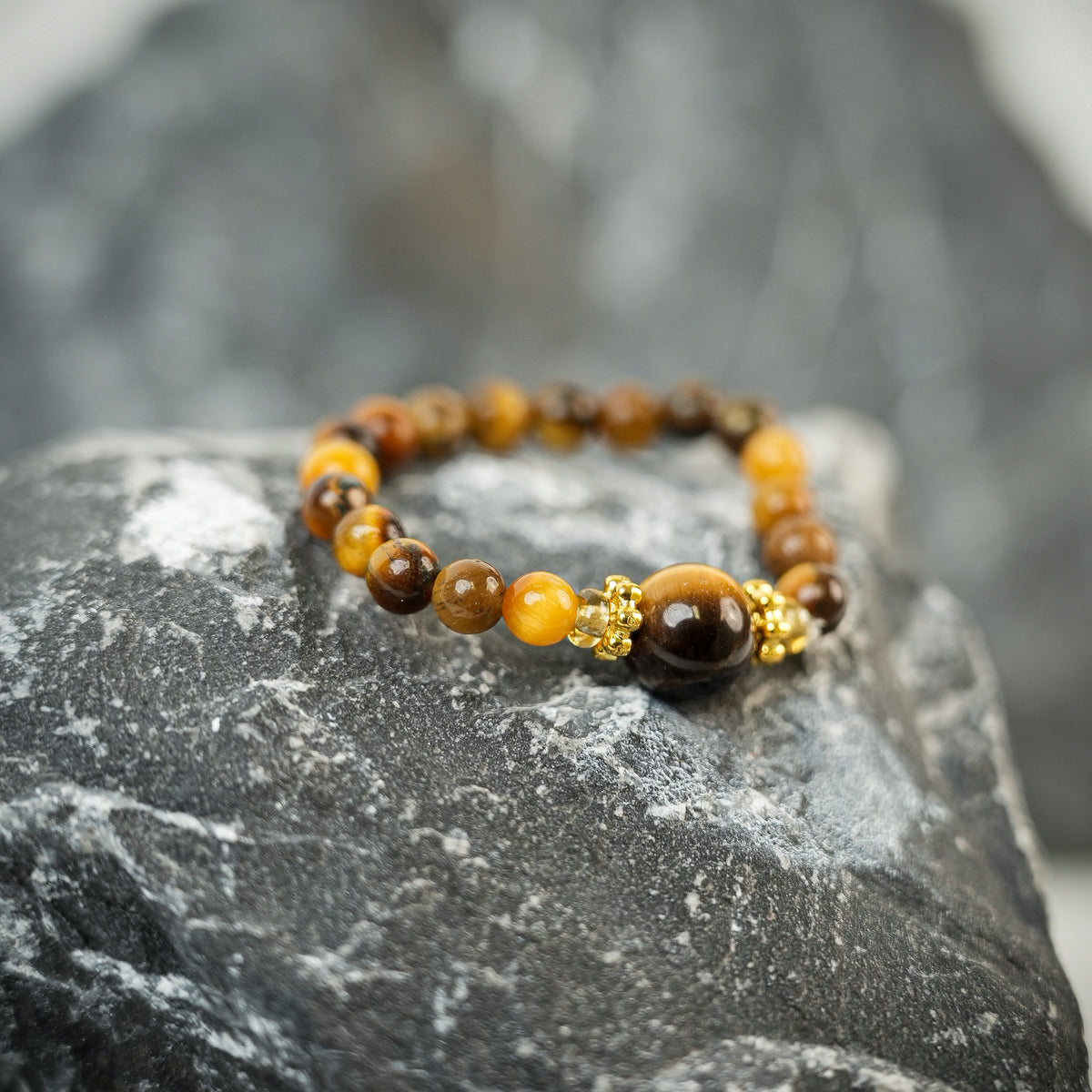 Tiger Eye Ring (3mm）